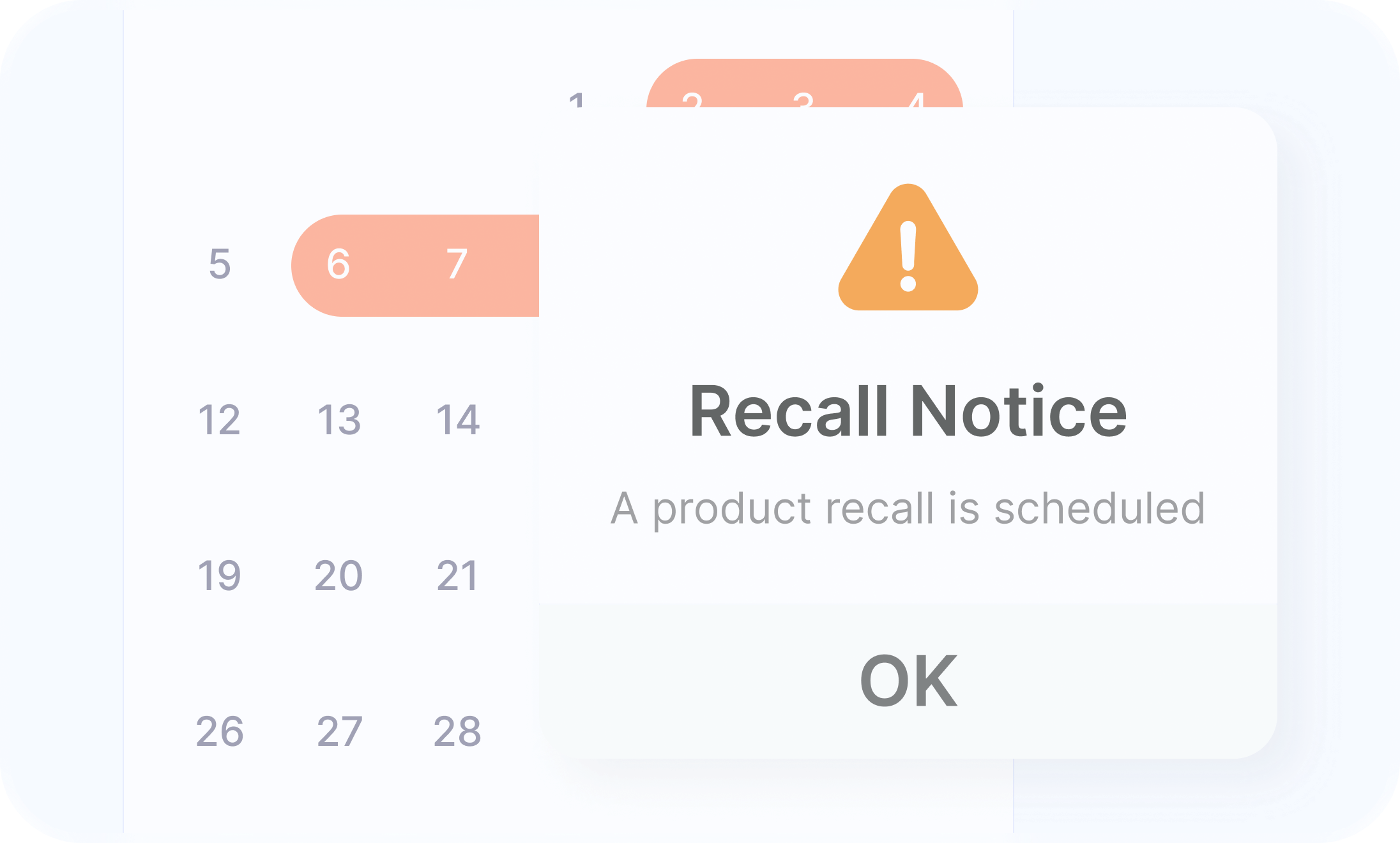 Discreet Product Recalls